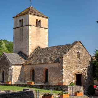 Eglise Notre Dame de la Purification, Patrimoine roman, Berzé-la-Ville, Mâconnais, Le Sud Bourgogne