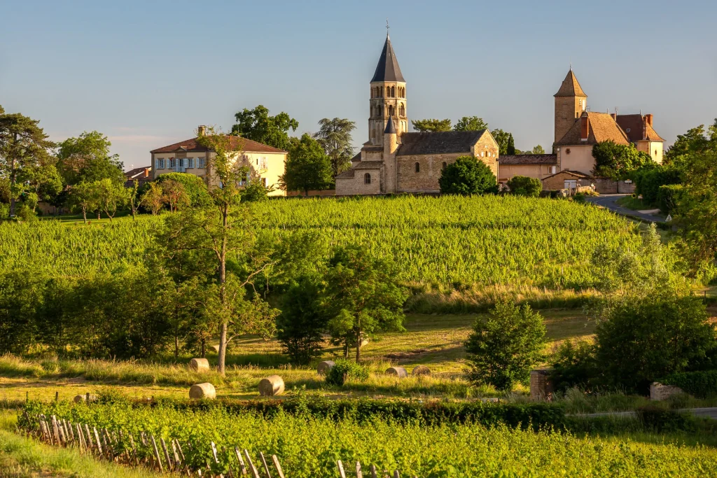 Village de Chânes, vignoble Mâconnais, Mâcon Sud Bourgogne